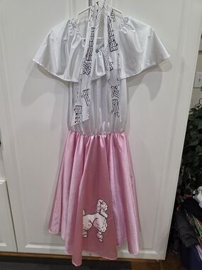 Rubie's White and Pink Poodle Party Costume Dress